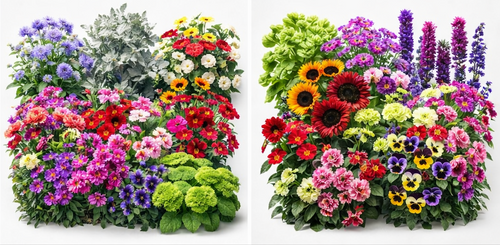 Premium Annual Flower Seeds Set – Vibrant Blooms for Borders & Cut Flowers