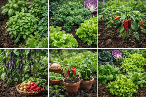 Gourmet Vegetable & Herb Seed Collection – 11 Varieties for Home Garden