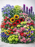 Premium Annual Flower Seeds Set – Vibrant Blooms for Borders & Cut Flowers